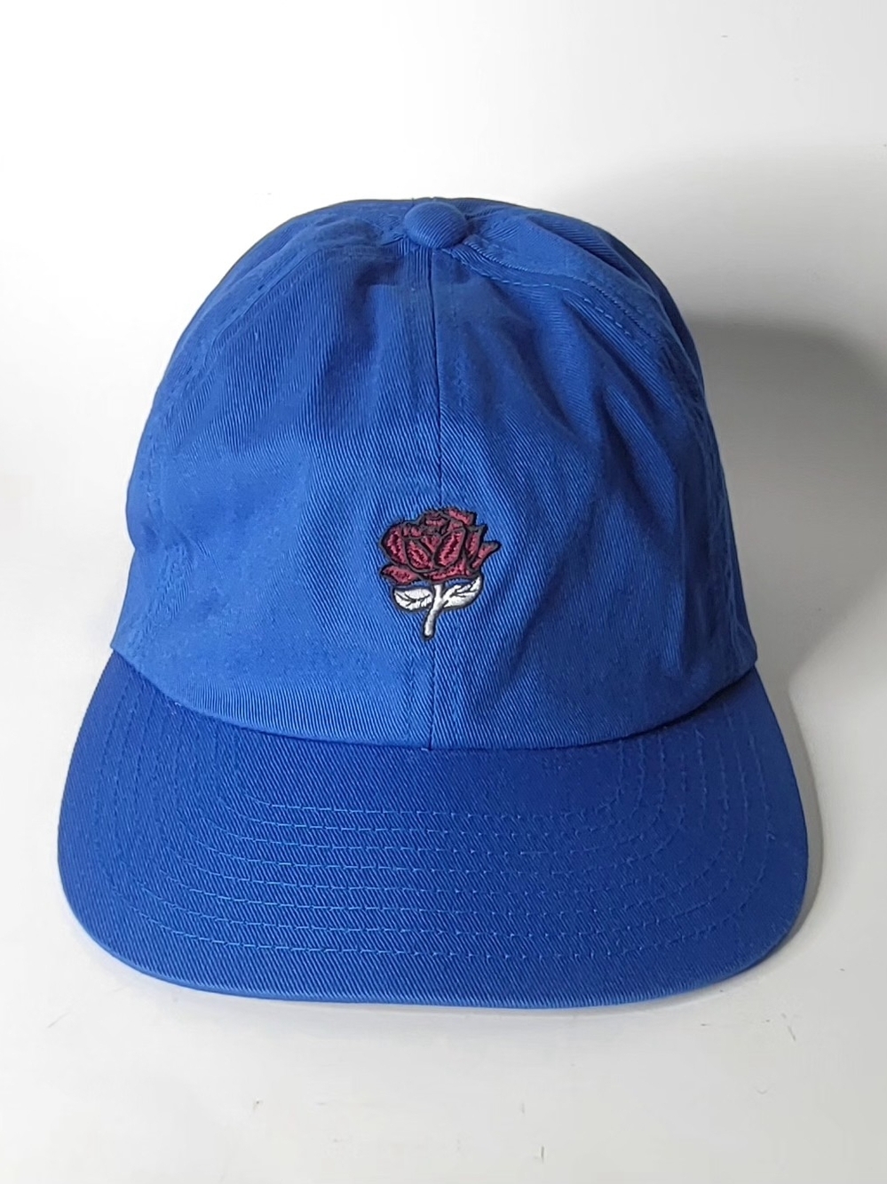 Vans Blue Cotton Baseball Cap - Adjustable Back Strap One Size